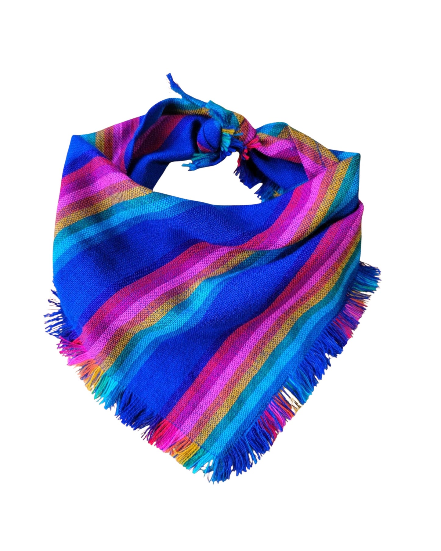 Hundehalstuch Boho Blau
