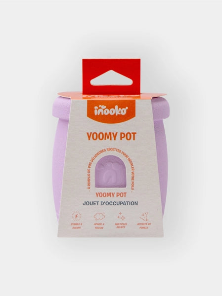 Yommy Pot Beschäftigungsspielzeug Lavendel