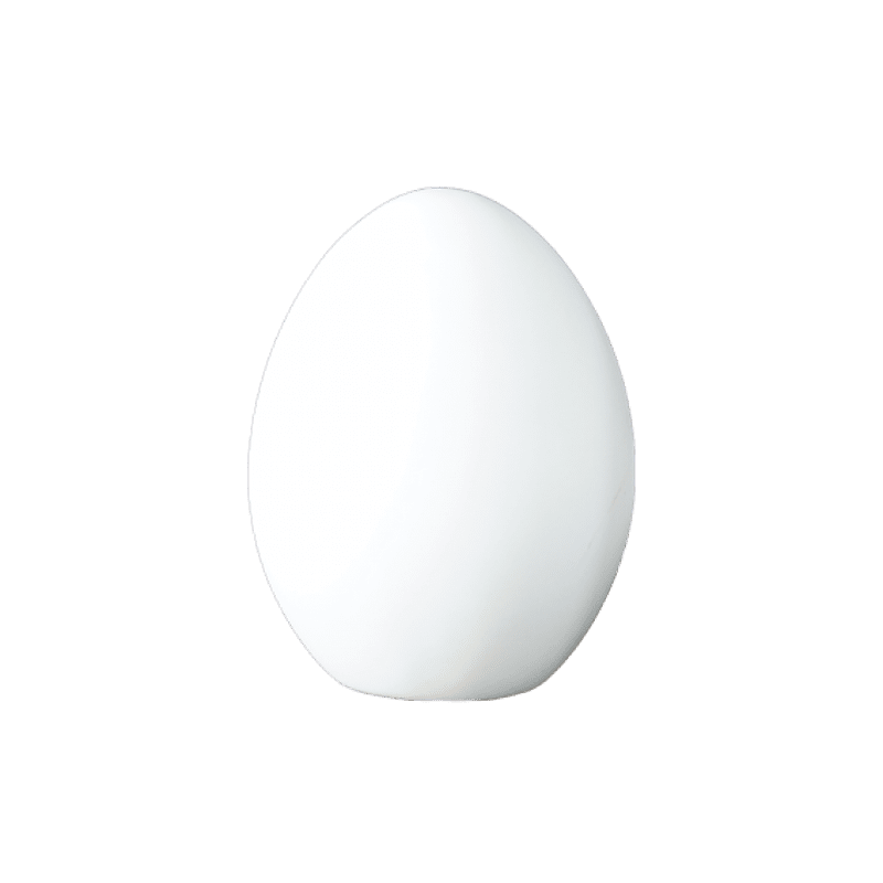 Standing Egg White