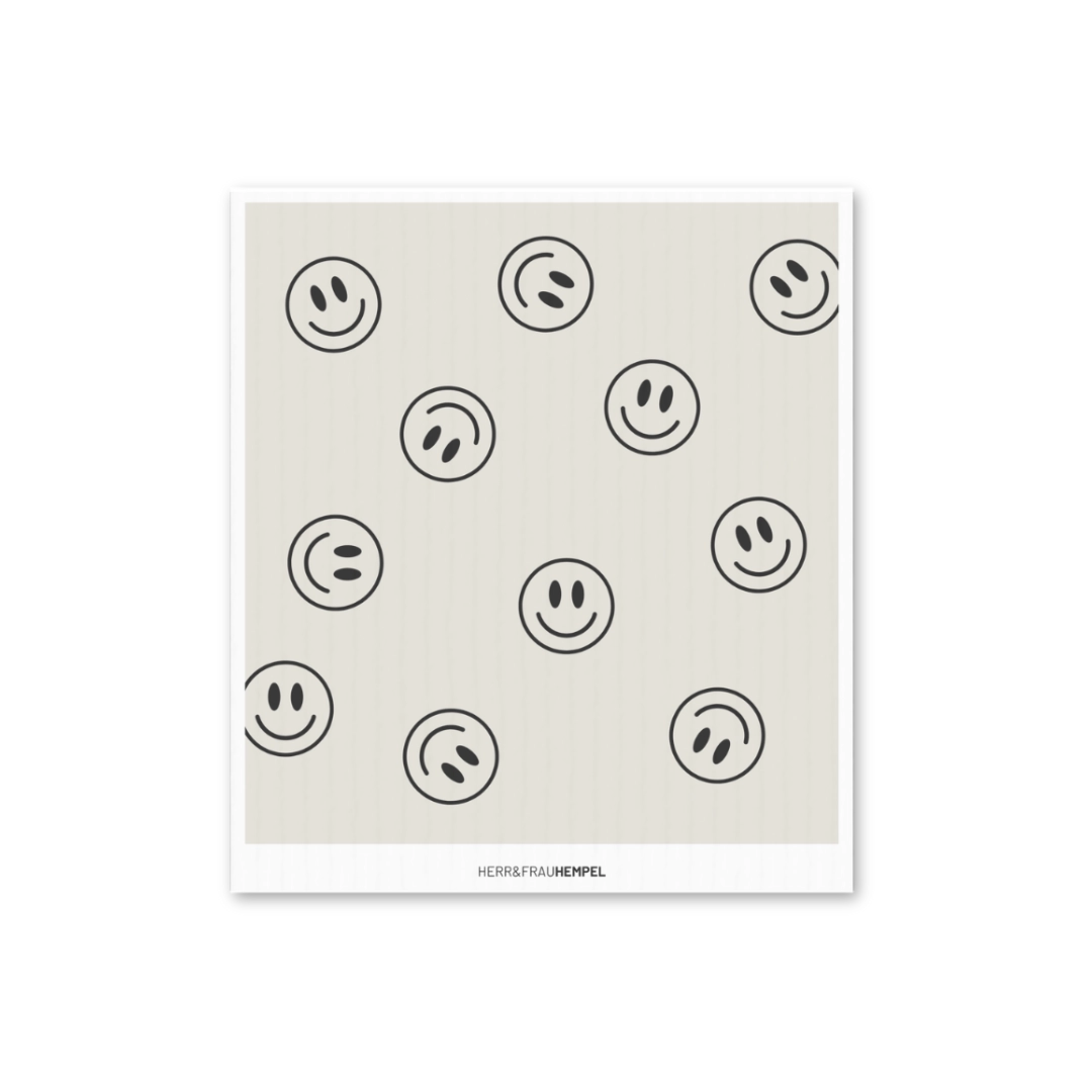 Schwammtuch Smileys