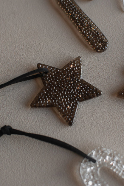 Airy Hanging Star Brown