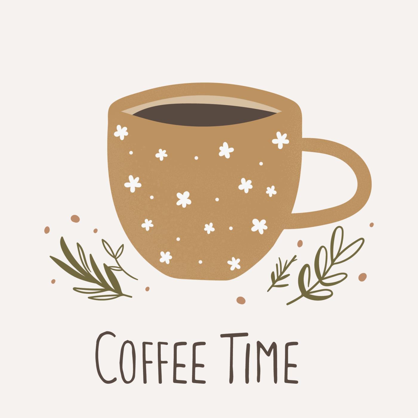 Serviette Coffee time