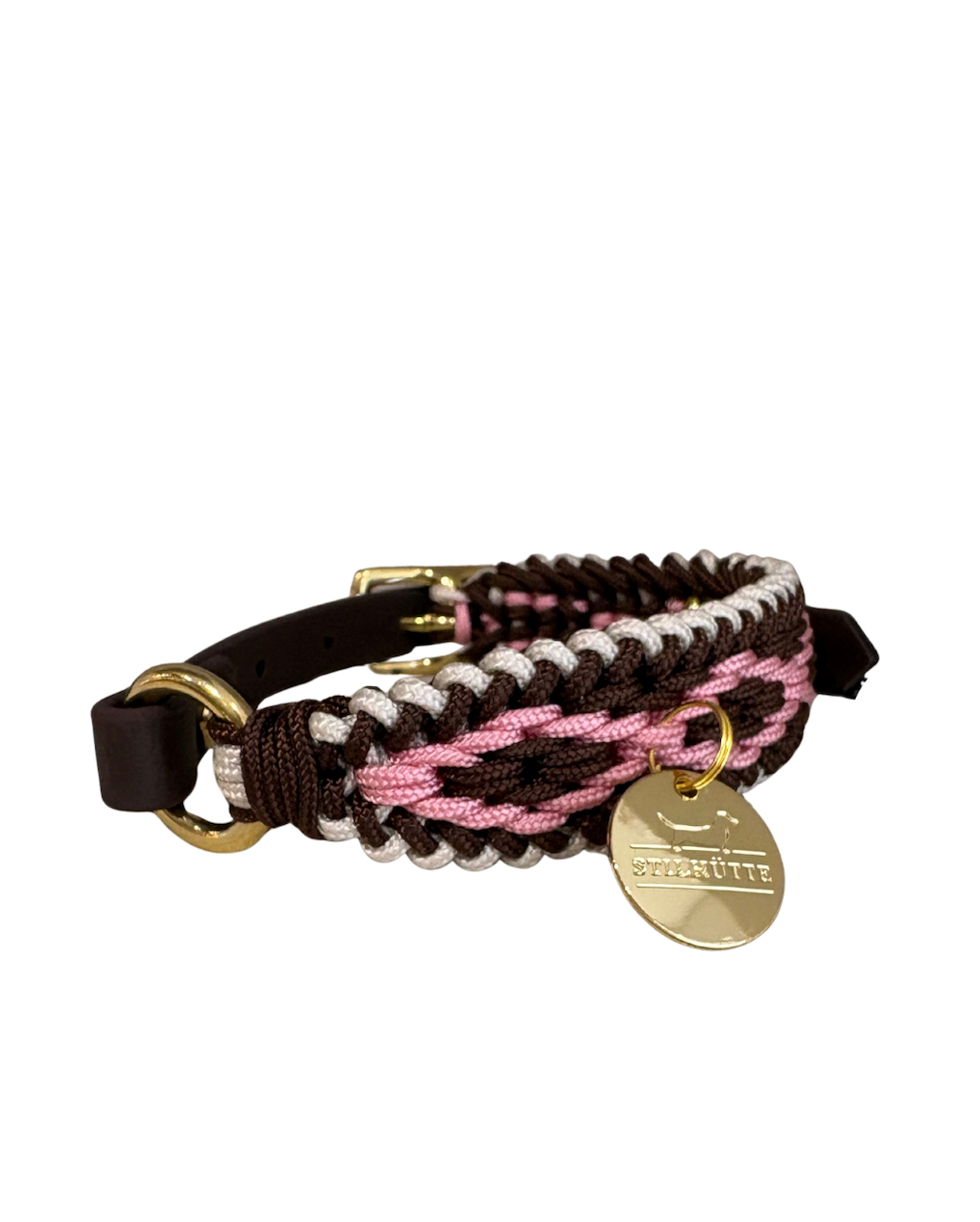 Halsband Summer Braun/Pastellrosa