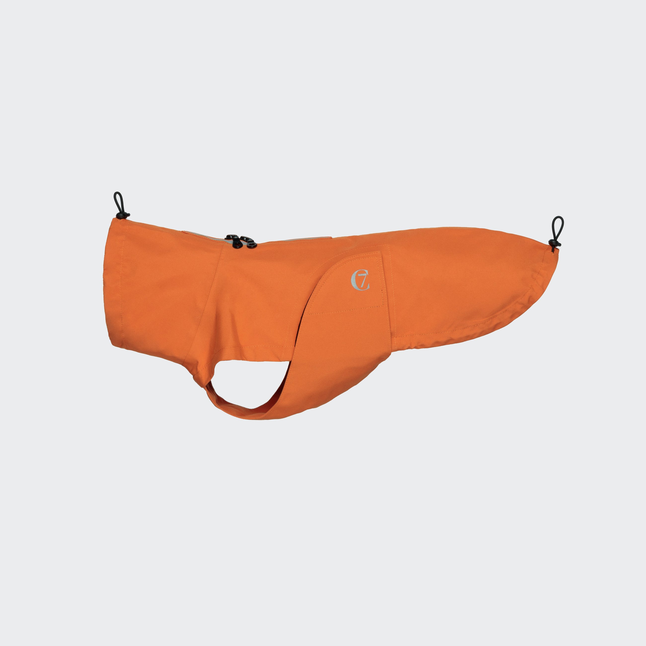 Regenmantel Dublin Dackel orange