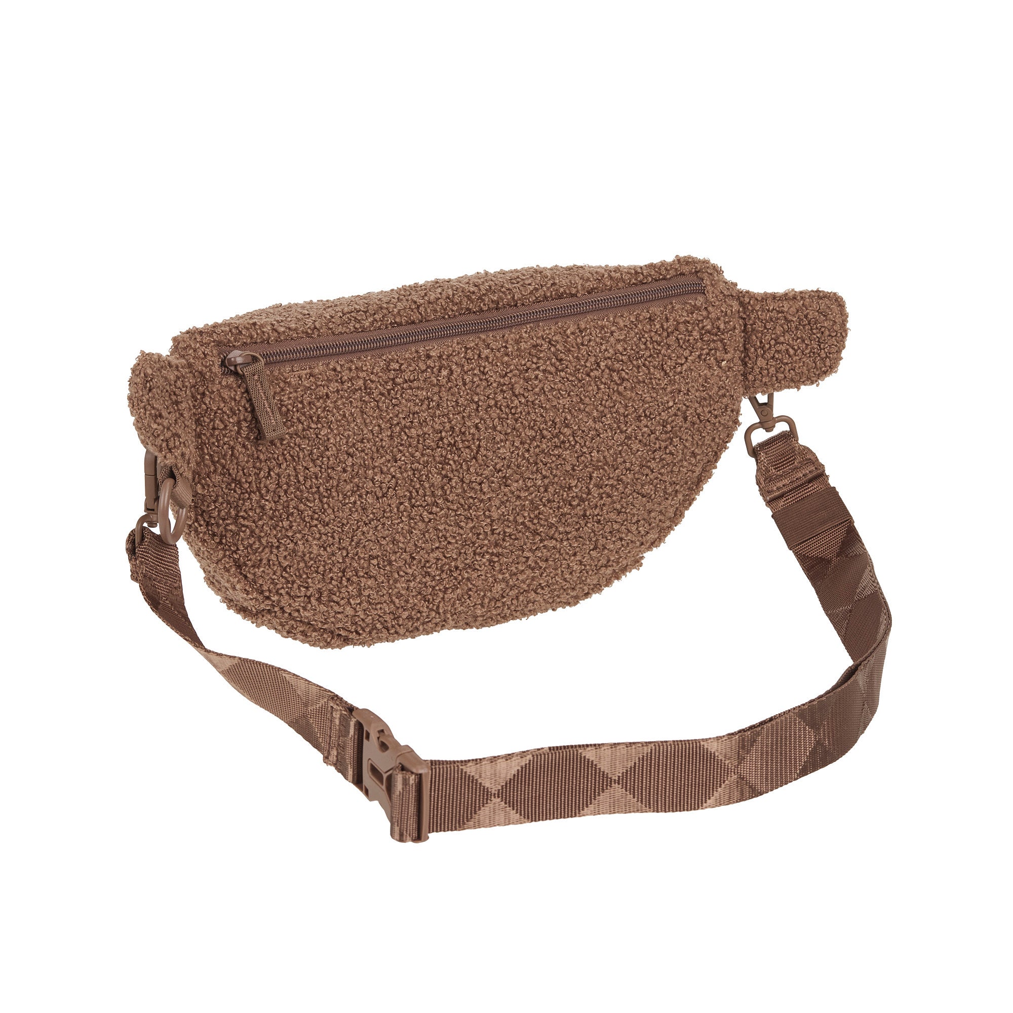 GASSITASCHE EMMA TEDDY-FLEECE BROWN