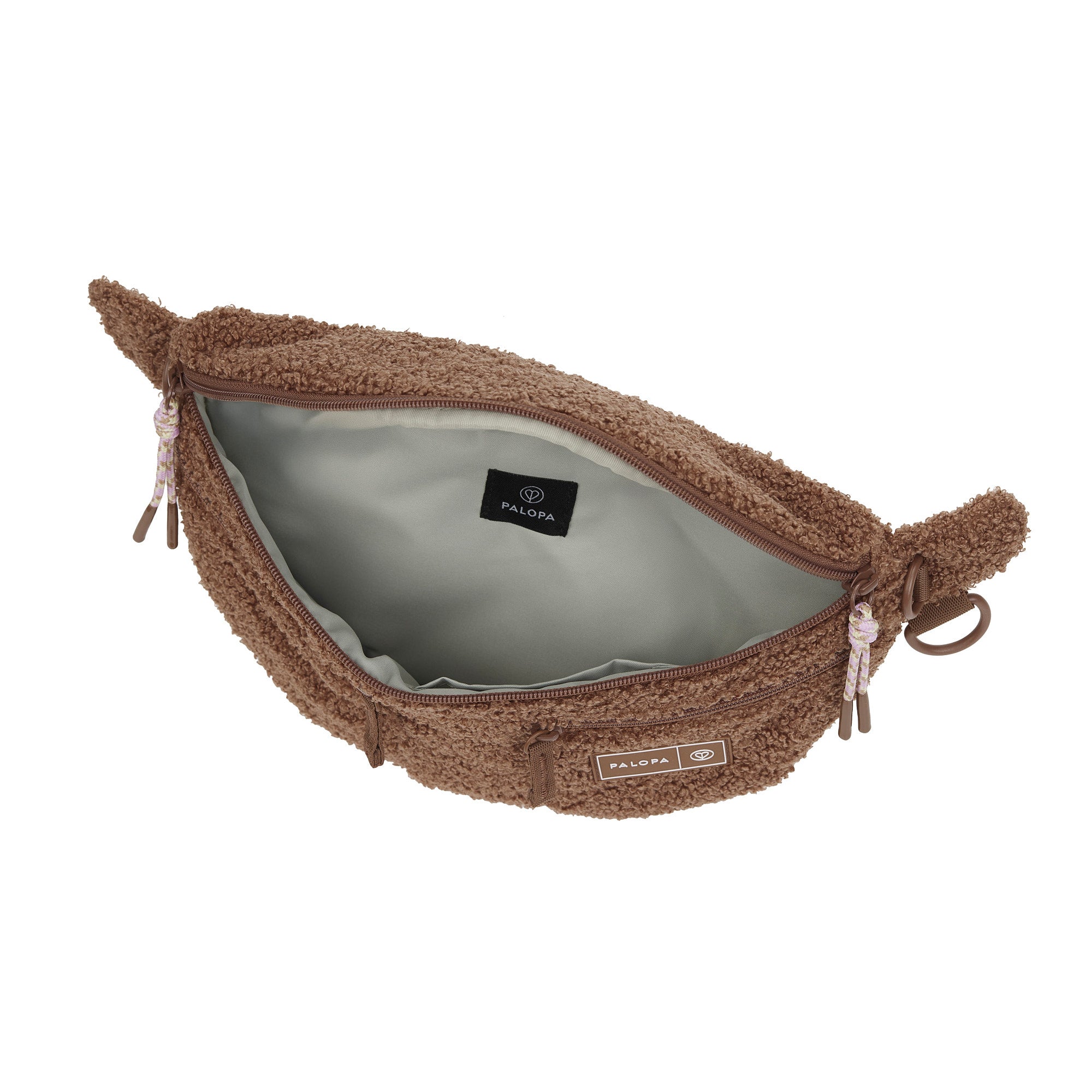 GASSITASCHE EMMA TEDDY-FLEECE BROWN
