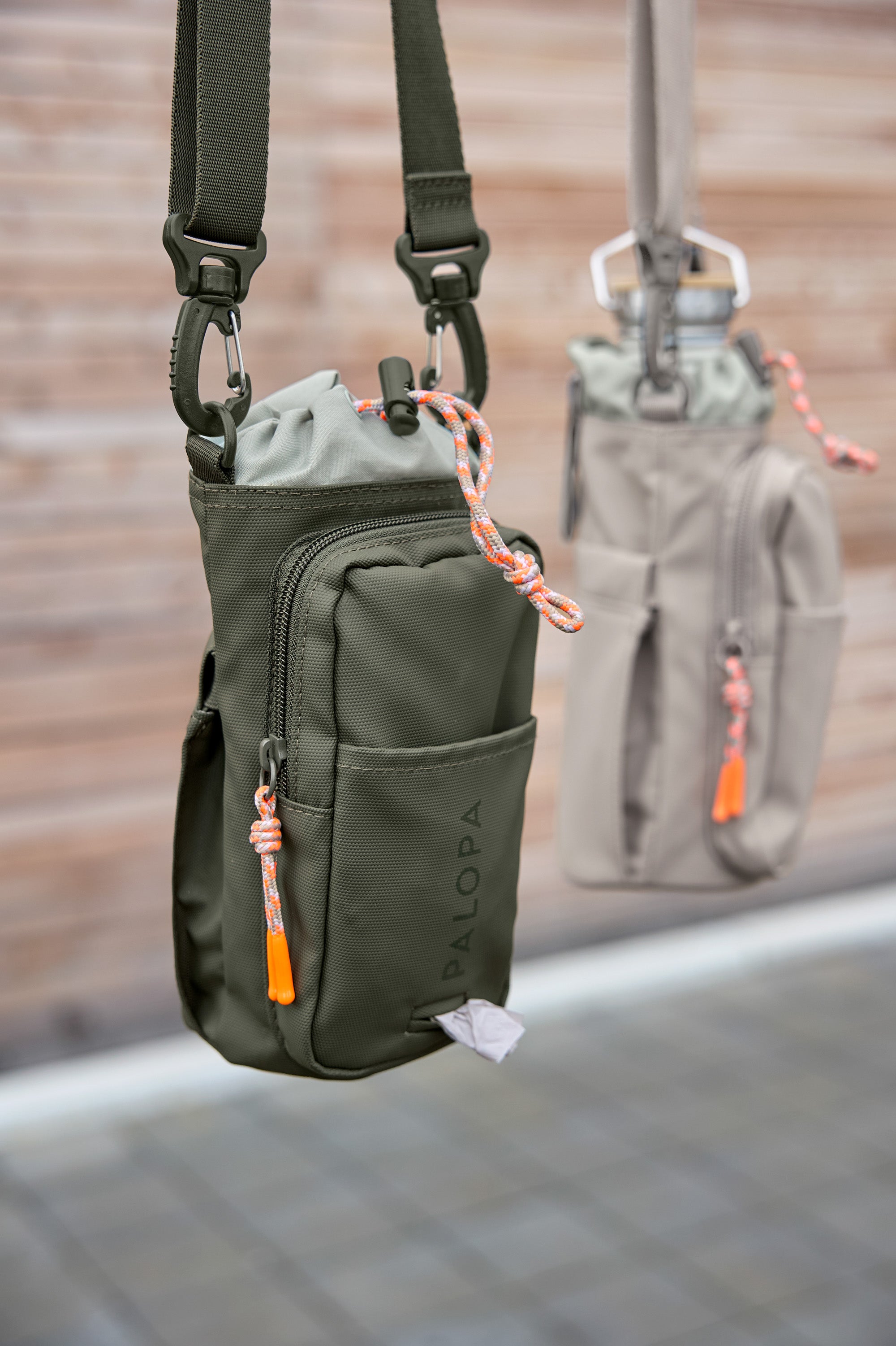 Flaschen- und Leckerlitasche Boudi Dark Olive
