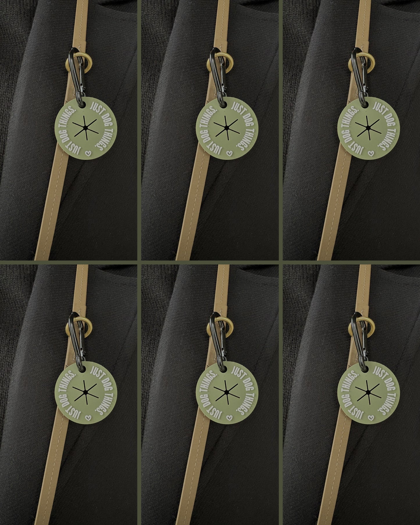 Kotbeutelhalter "JUST DOG THINGS.♡"