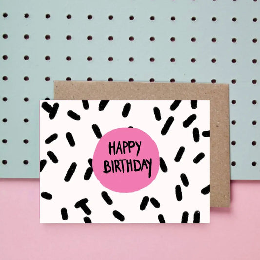 Postkarte Happy Birthday