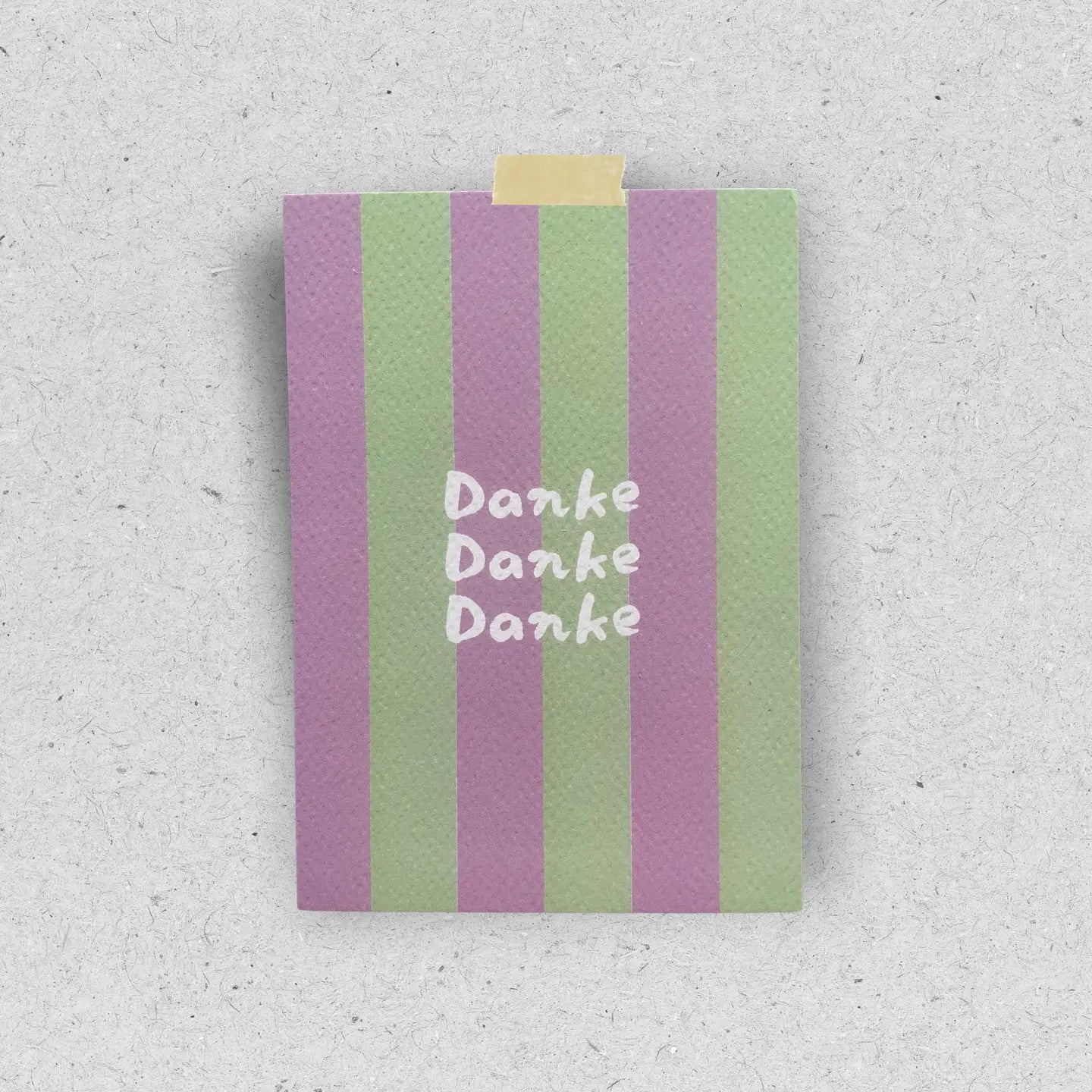 Postkarte Danke