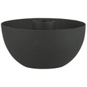 Kerzenhalter Schüsselförmig Schwarz